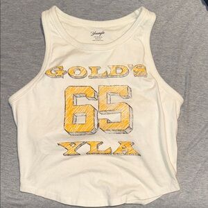YoungLA x Gold’s Gym White Tank